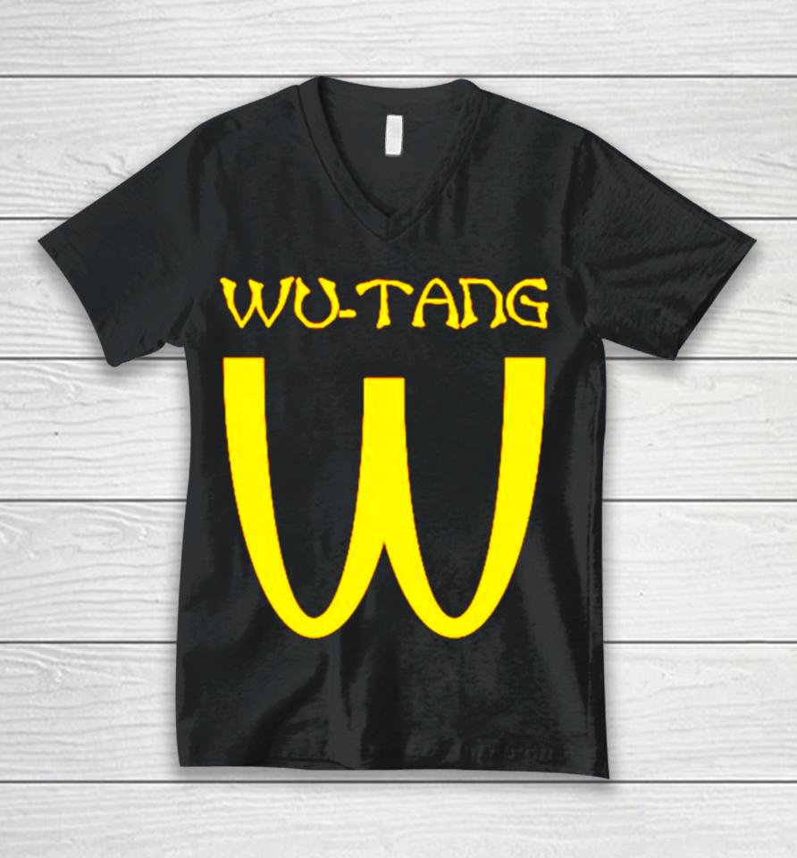 Wu Tang Clan Mcdonald’s Parody Unisex V-Neck T-Shirt