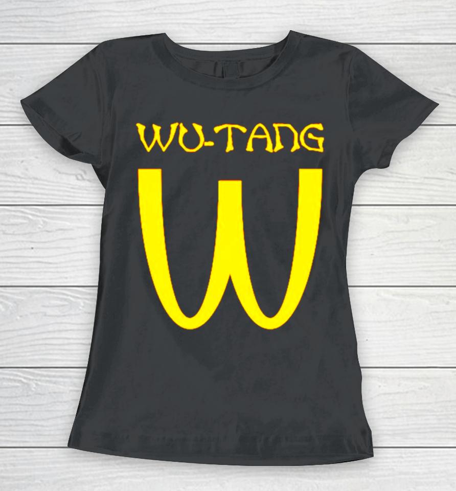 Wu Tang Clan Mcdonald’s Parody Women T-Shirt