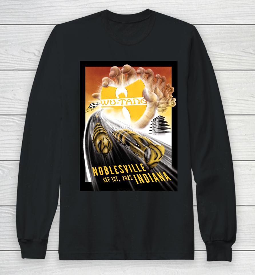 Wu Tang Clan Noblesville September 1, 2022 Long Sleeve T-Shirt