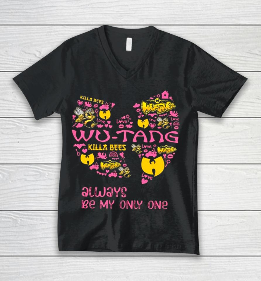 Wu Tang Clan Only One Valentine Unisex V-Neck T-Shirt