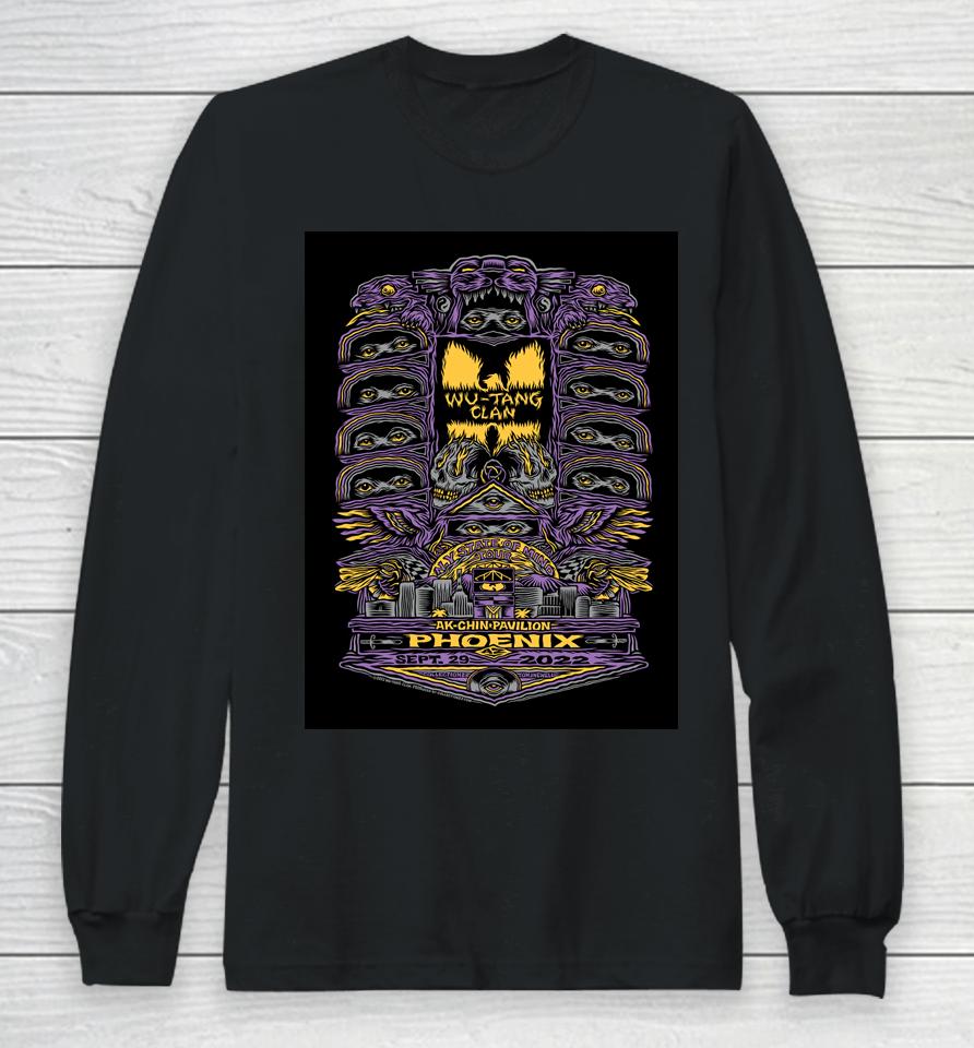Wu Tang Clan Phoenix September 29, 2022 Long Sleeve T-Shirt
