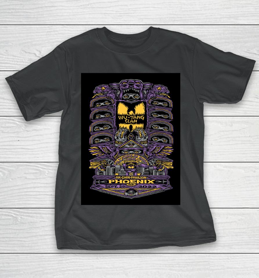 Wu Tang Clan Phoenix September 29, 2022 T-Shirt