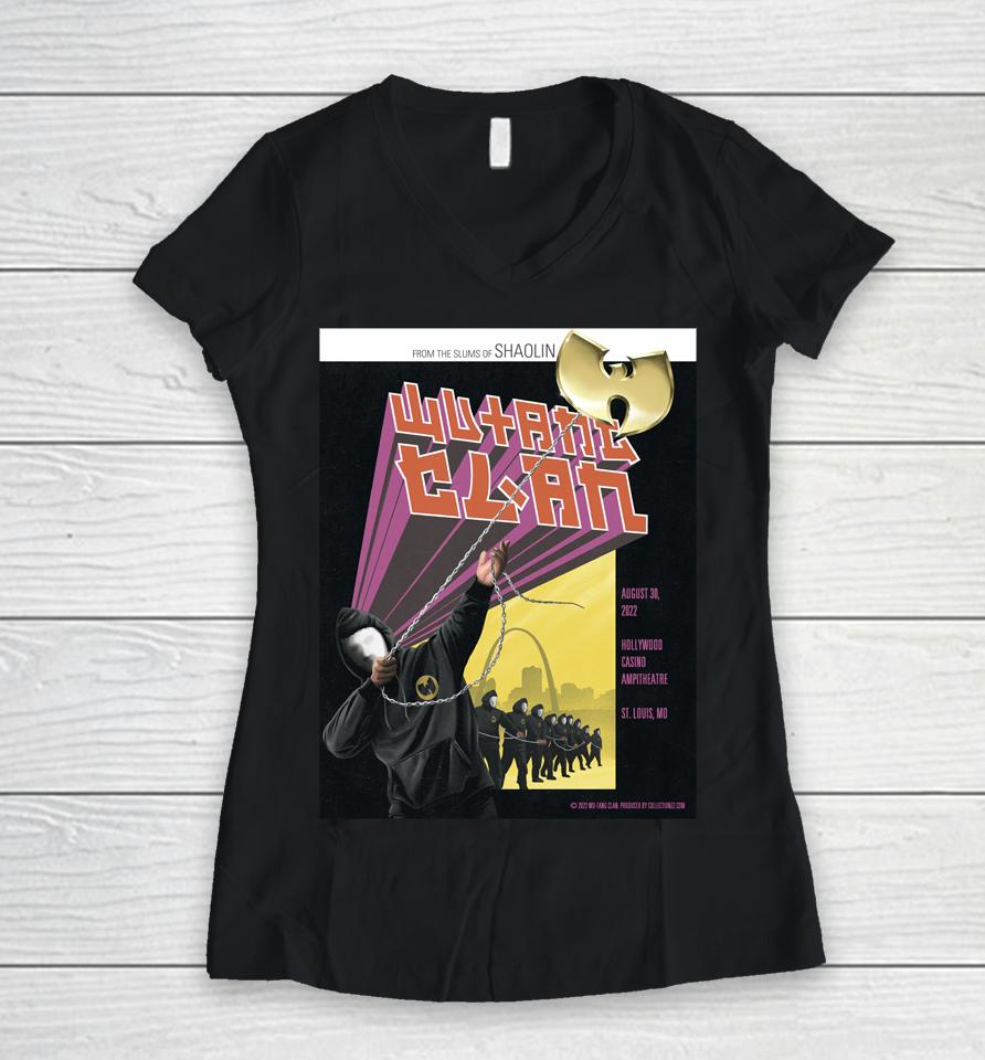 Wu Tang Clan St Women V-Neck T-Shirt