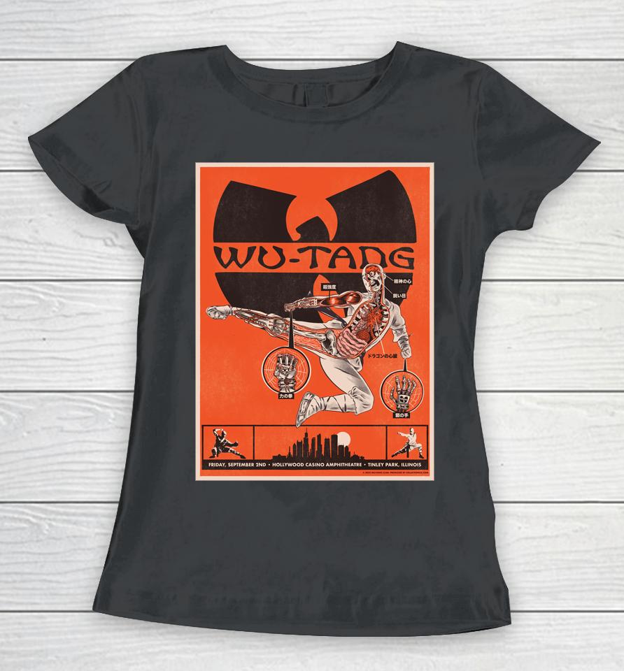 Wu Tang Clan Tinley Park September 2, 2022 Women T-Shirt