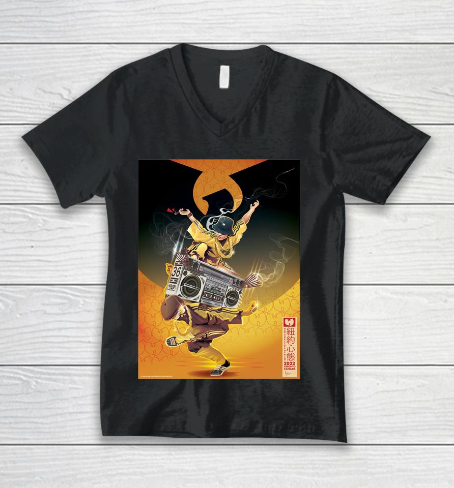 Wu Tang Clan Toronto September 4, 2022 Unisex V-Neck T-Shirt