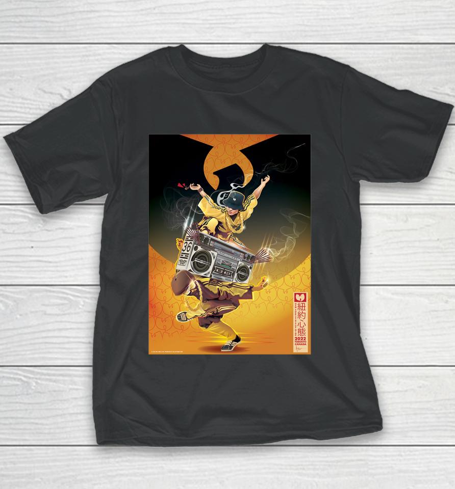 Wu Tang Clan Toronto September 4, 2022 Youth T-Shirt