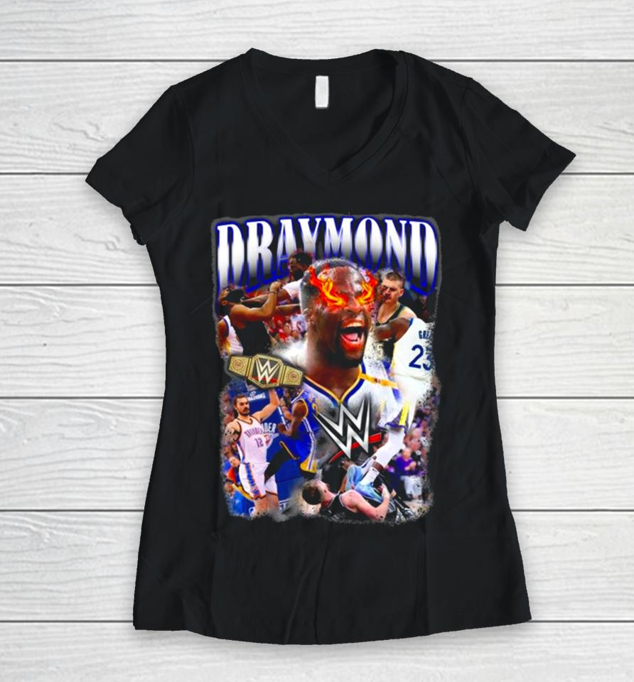 Wwe Draymond Basketball T Women V-Neck T-Shirt
