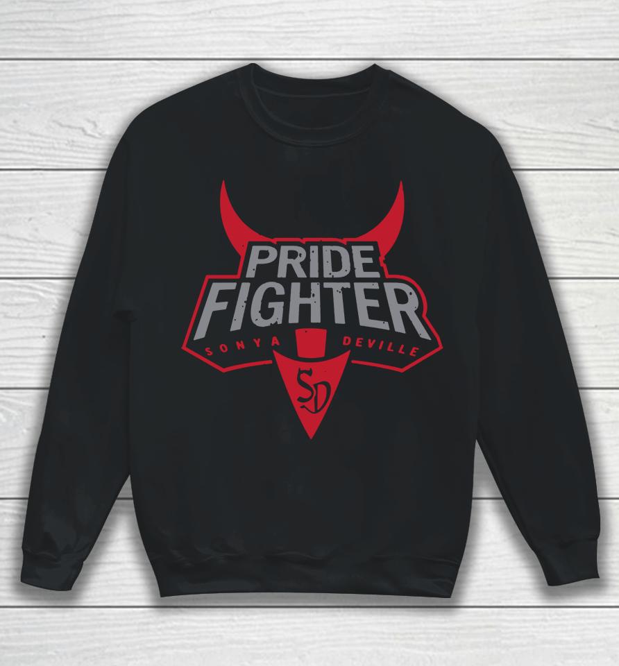 Wwe Shop Sonya Deville Pride Fighter Sweatshirt