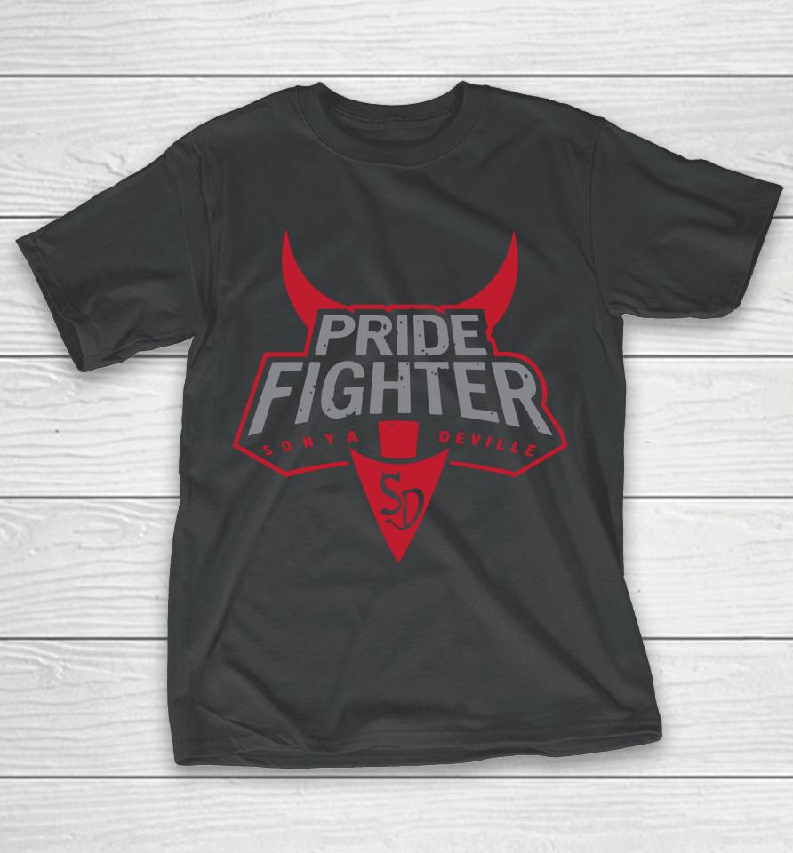 Wwe Shop Sonya Deville Pride Fighter T-Shirt