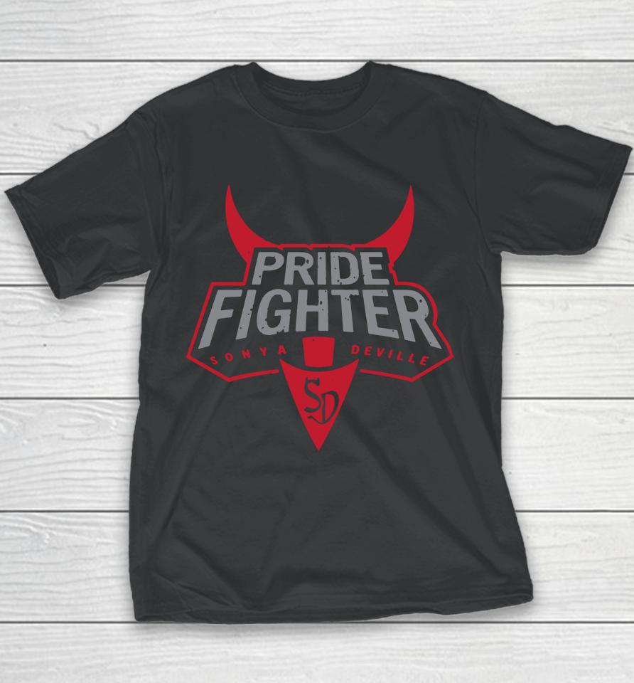 Wwe Shop Sonya Deville Pride Fighter Youth T-Shirt