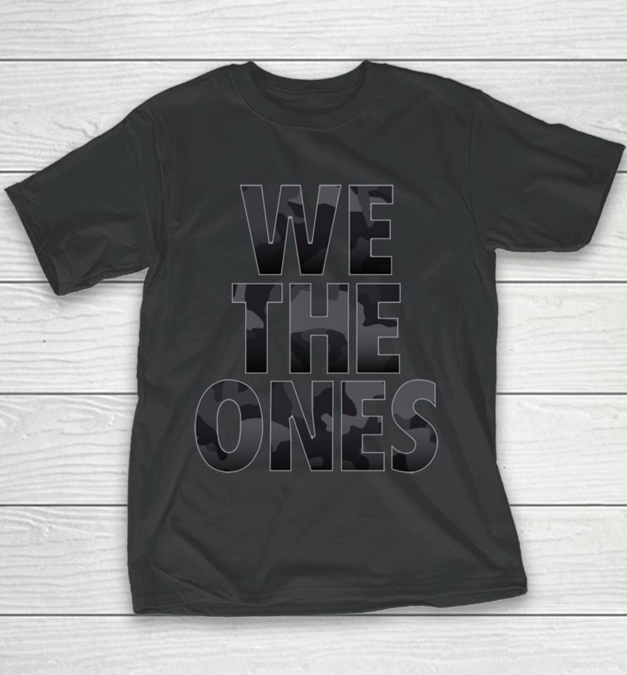 Wwe We The Ones Tribute To The Troops Camo Youth T-Shirt