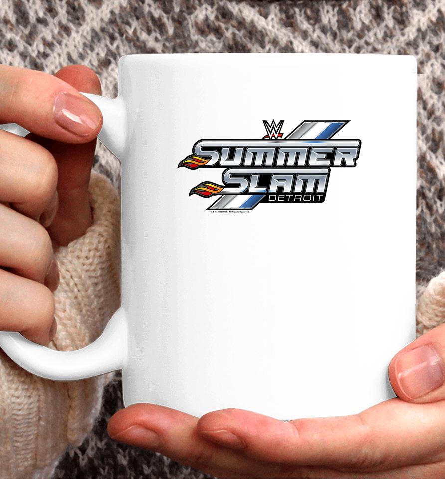 Wwe Wrestlemania Summer Slam 2023 Detroit Logo V2 Coffee Mug