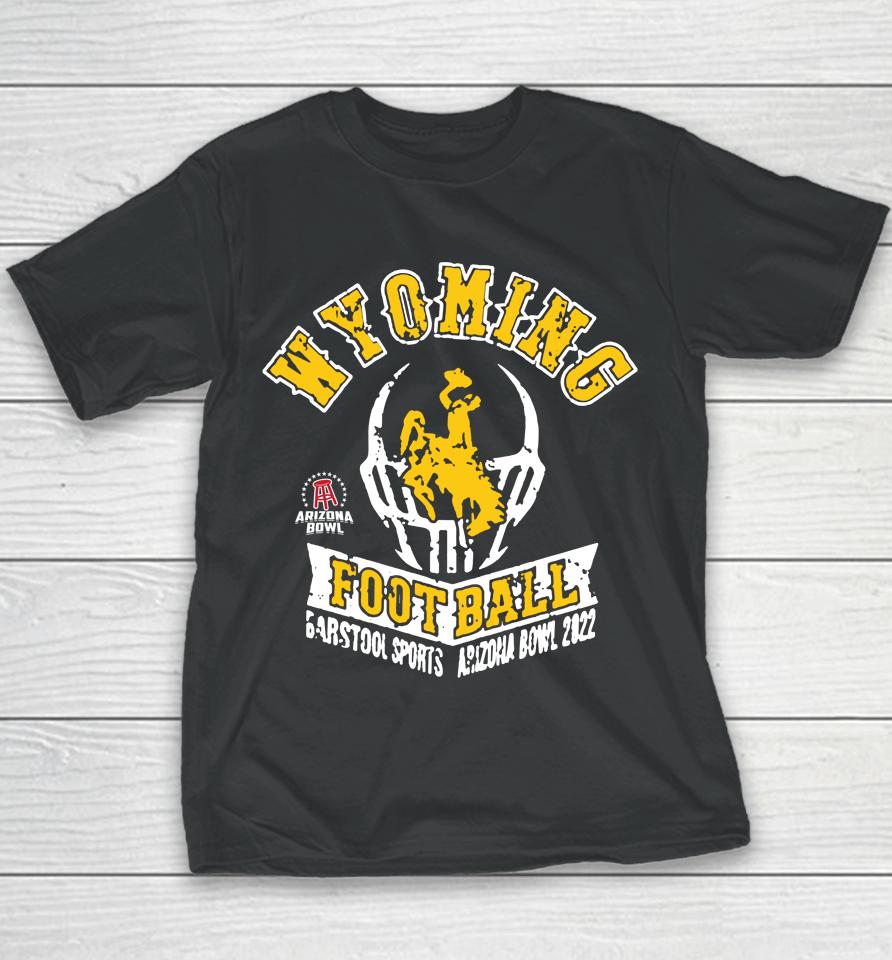 Wyoming Cowboys 2022 Arizona Bowl Barstool Sports Youth T-Shirt