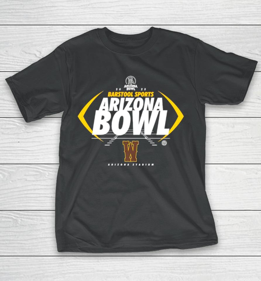 Wyoming Cowboys 2023 Barstool Sports Arizona Bowl T-Shirt