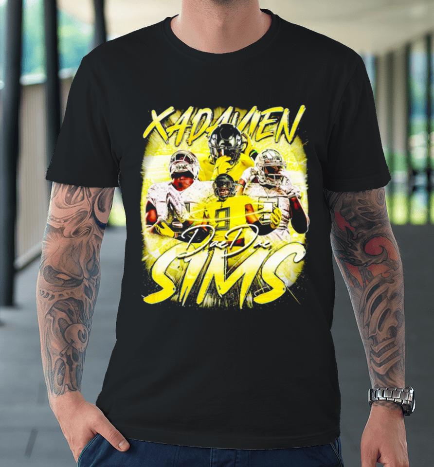 Xadavien Sims Players Graphics Poster Premium T-Shirt