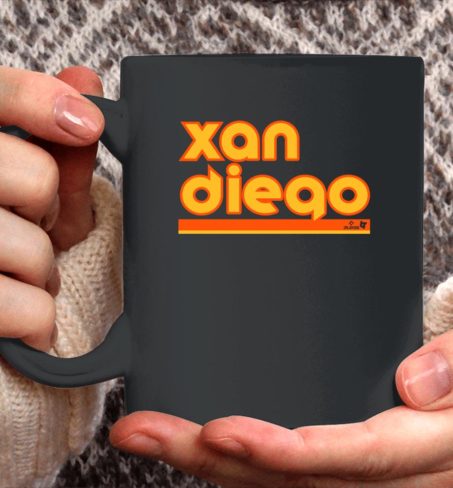 Xan Diego Retro Xander Bogaerts Breakingt Coffee Mug