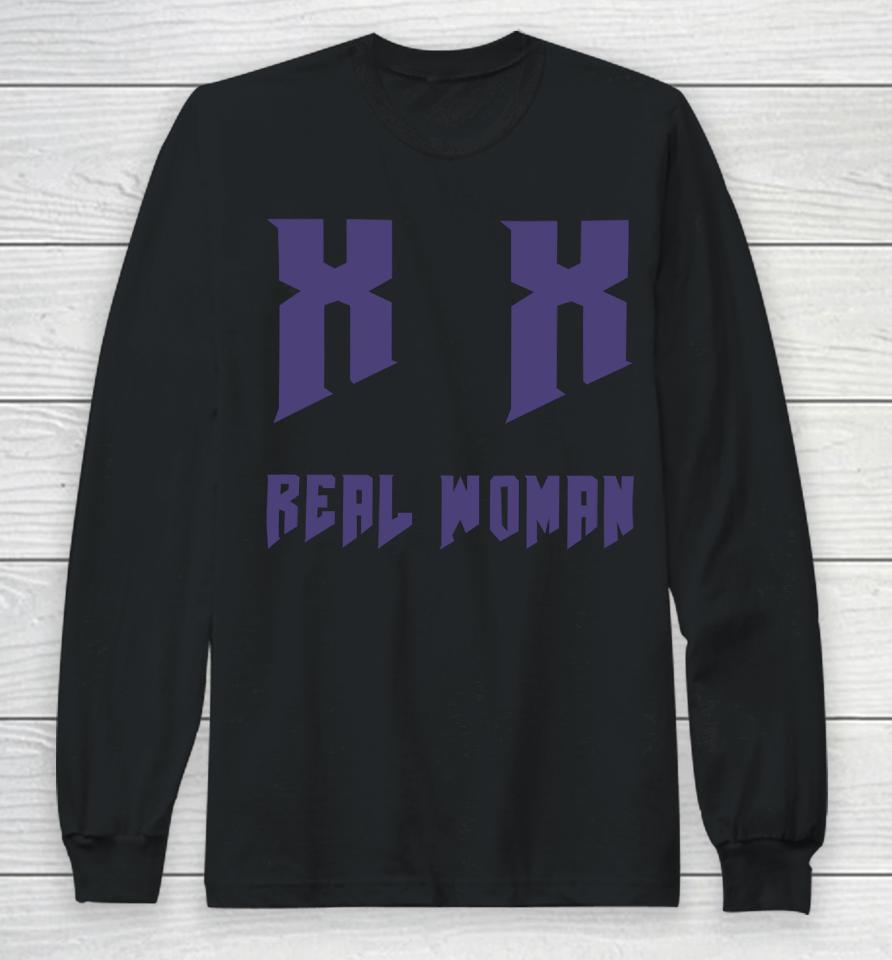 Xx Real Woman Right Wing Death Squad Long Sleeve T-Shirt