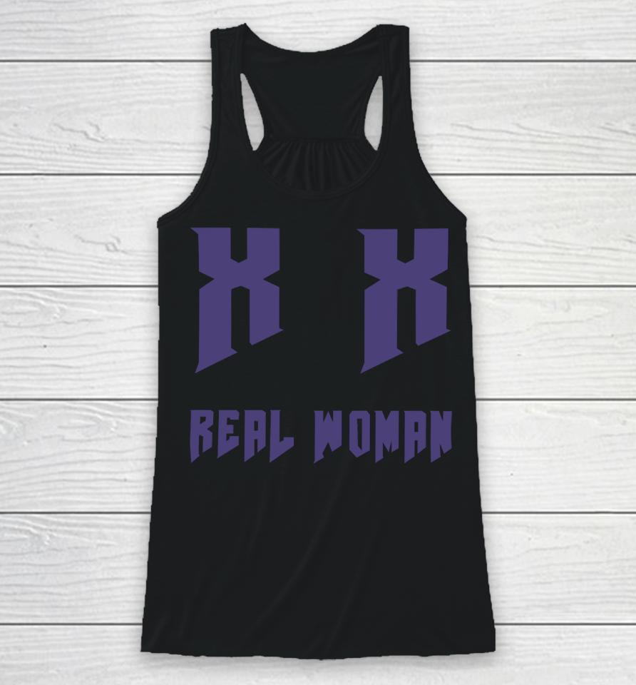 Xx Real Woman Right Wing Death Squad Racerback Tank