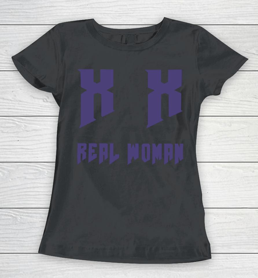 Xx Real Woman Right Wing Death Squad Women T-Shirt