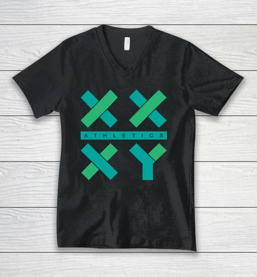 Xx Xy Athletics Unisex V-Neck T-Shirt
