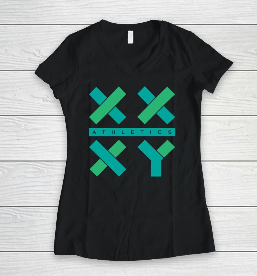 Xx-Xyathletics Store Xx Xy Athletics Women V-Neck T-Shirt