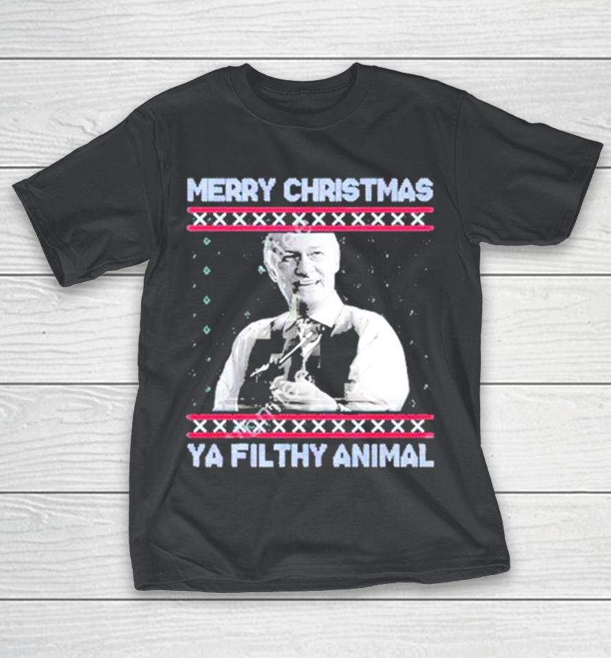 Ya Filthy Animal Tacky Merry Christmas T-Shirt