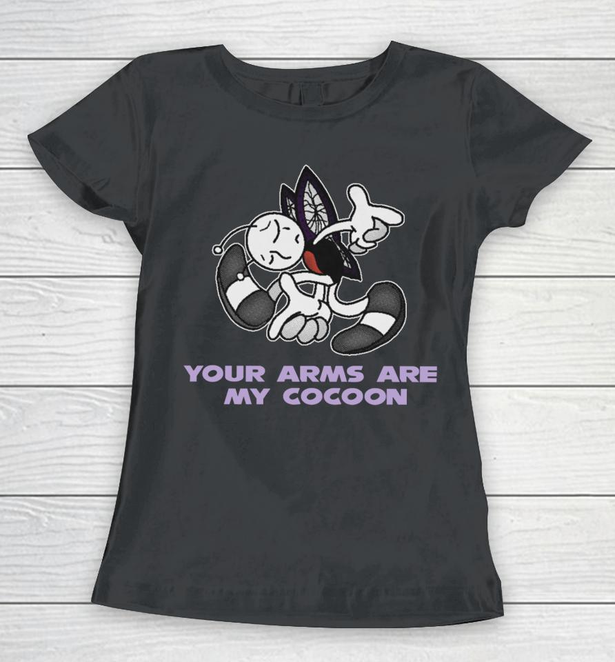 Yaamc Store Your Arms Are My Cocoon Sonic Women T-Shirt