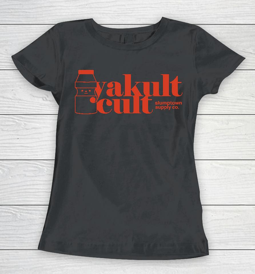 Yakult Cult Slumptown Supply Co Women T-Shirt