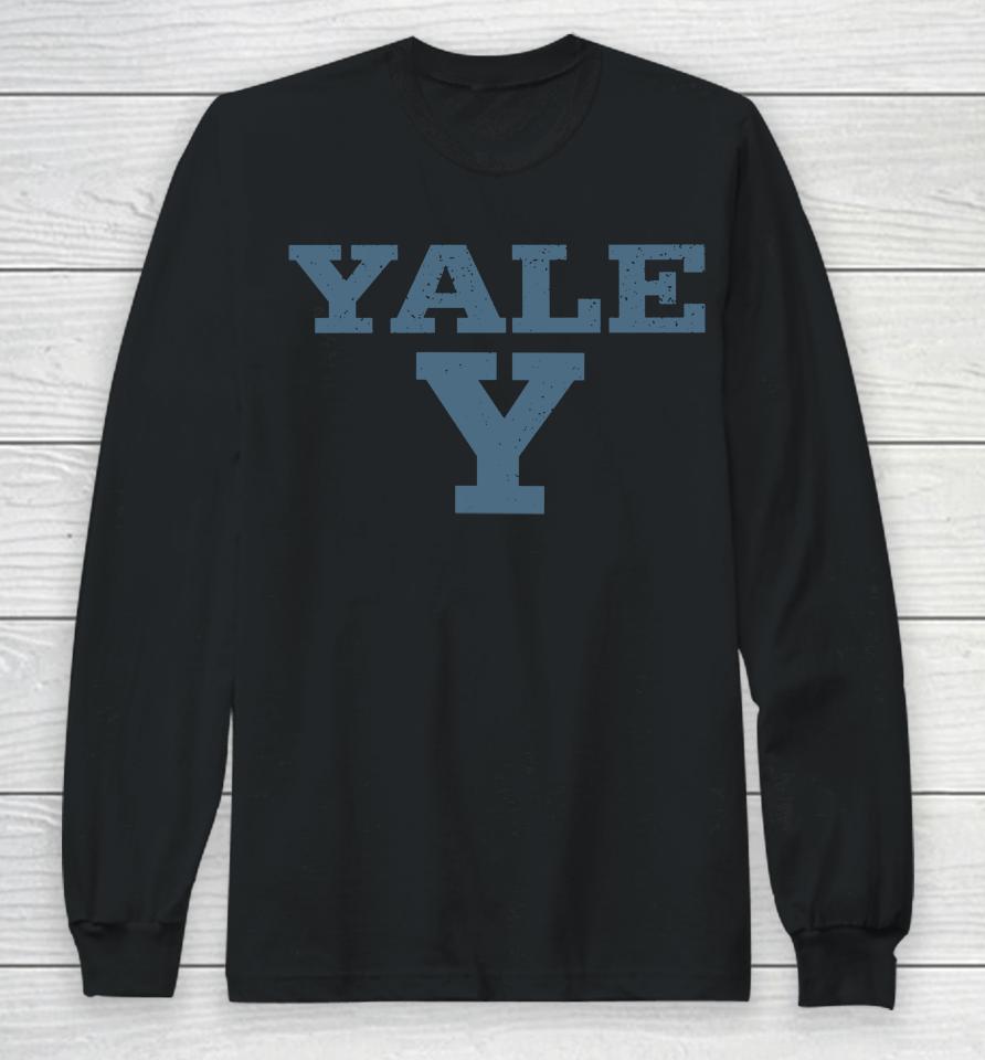 Yale University Logo Long Sleeve T-Shirt
