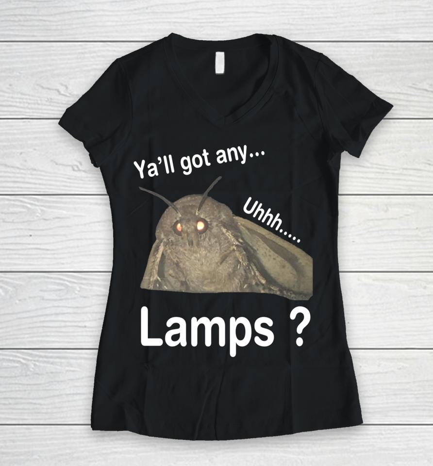 Y'all Got Any Lamps Women V-Neck T-Shirt