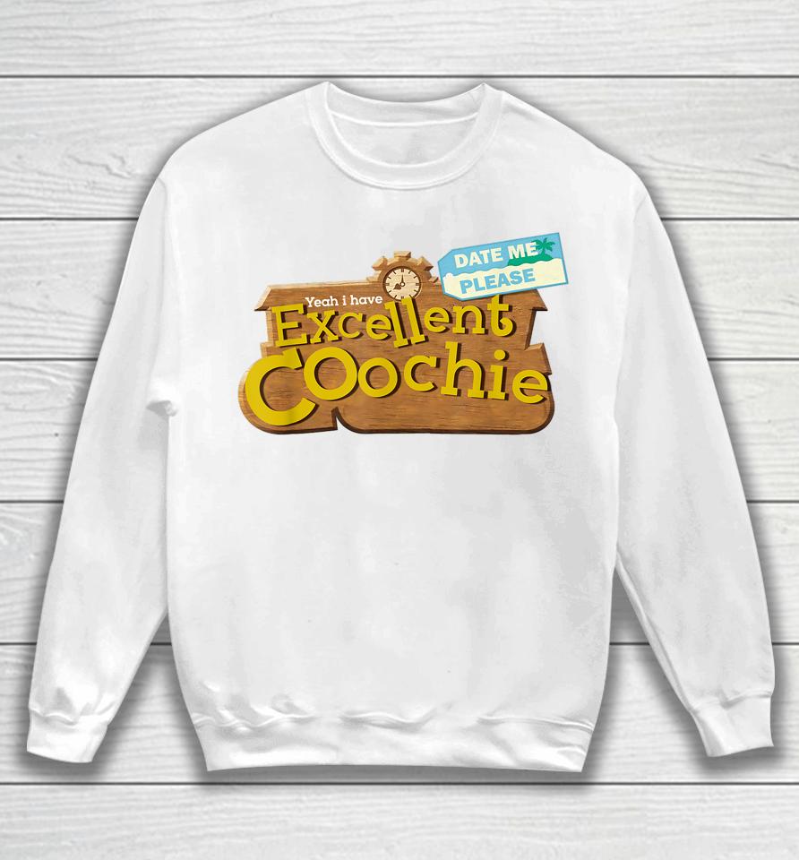 Yeah I Have Excellent Coochie Sweatshirt