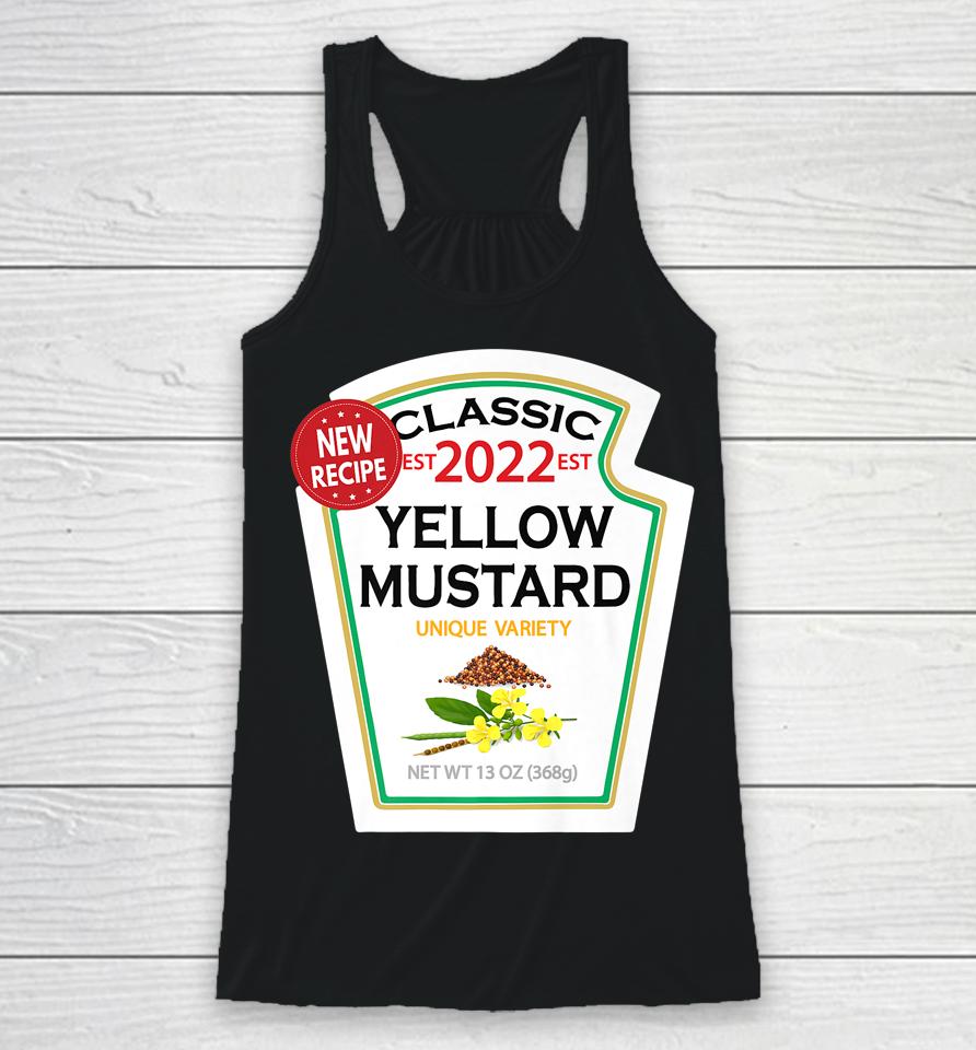 Yellow Mustard Diy Halloween Costume Matching Group Mustard Racerback Tank
