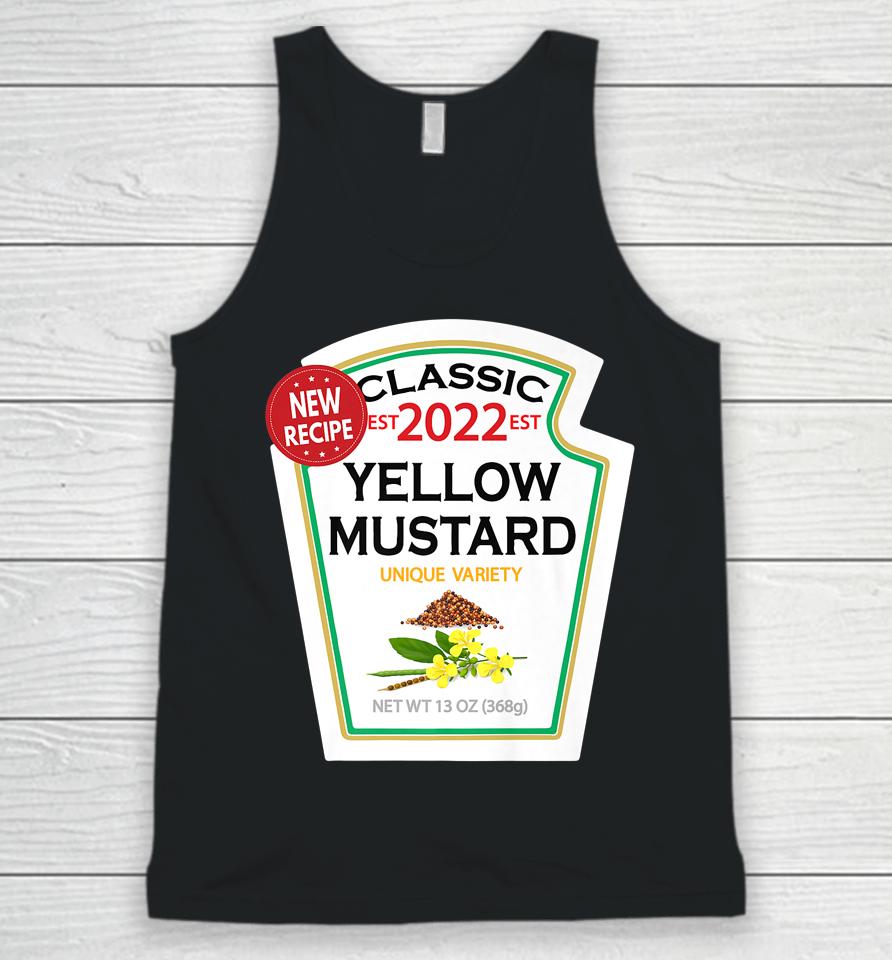 Yellow Mustard Diy Halloween Costume Matching Group Mustard Unisex Tank Top