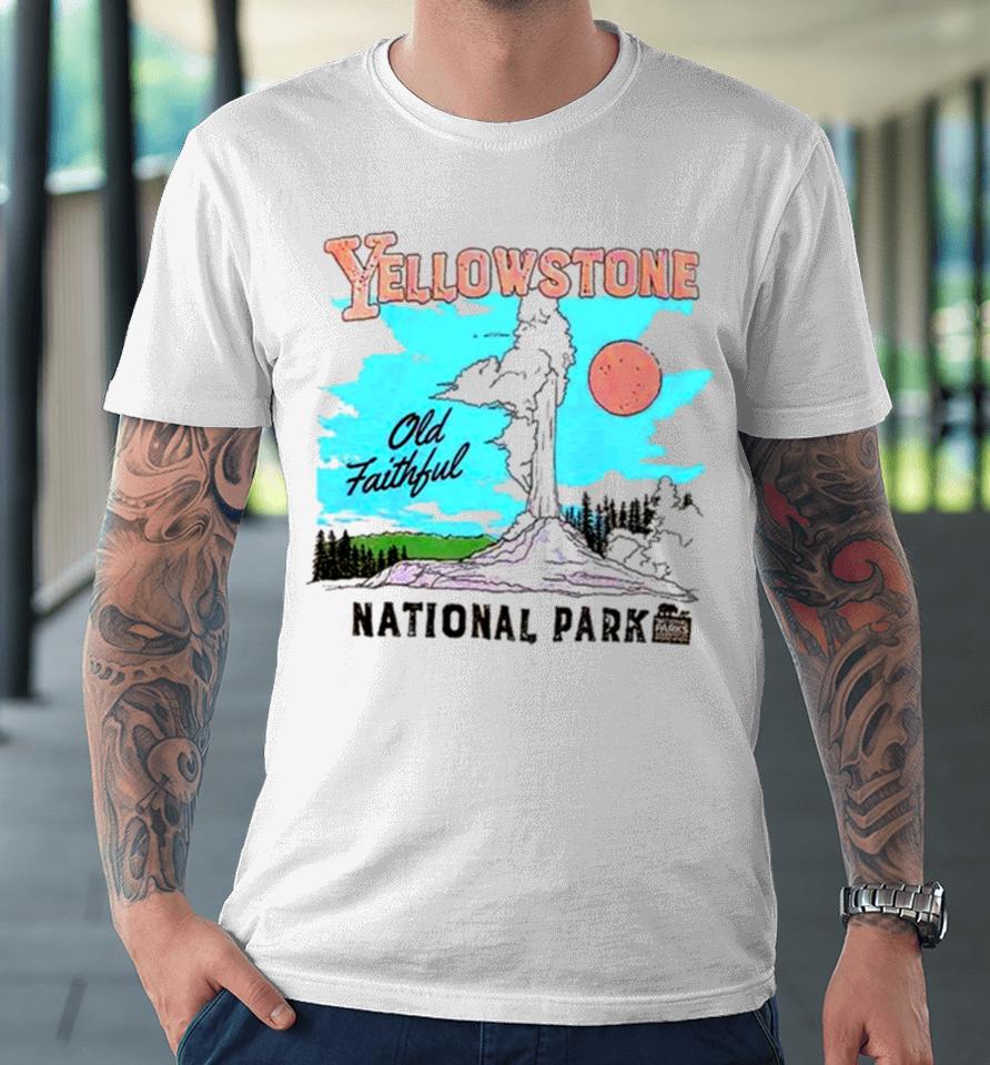 Yellowstone National Park Old Faithful Premium T-Shirt