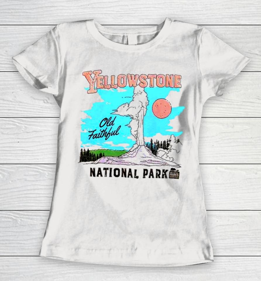 Yellowstone National Park Old Faithful Women T-Shirt