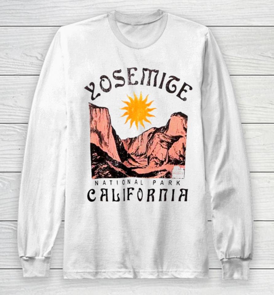 Yosemite National Park California Long Sleeve T-Shirt