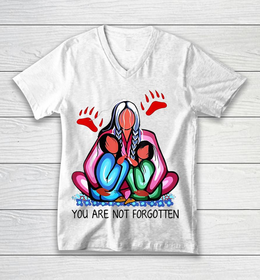 You Day Are Not Forgotten Native American Unisex V-Neck T-Shirt