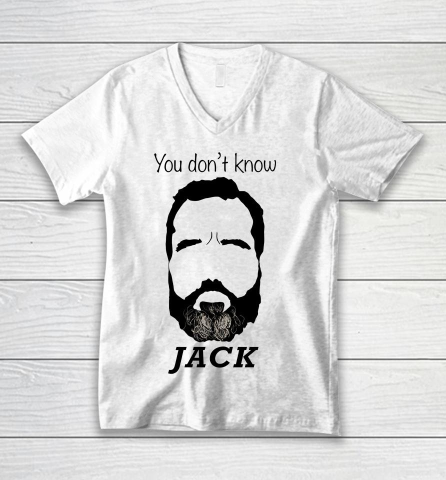 You Don't Know Jack Smith Unisex V-Neck T-Shirt