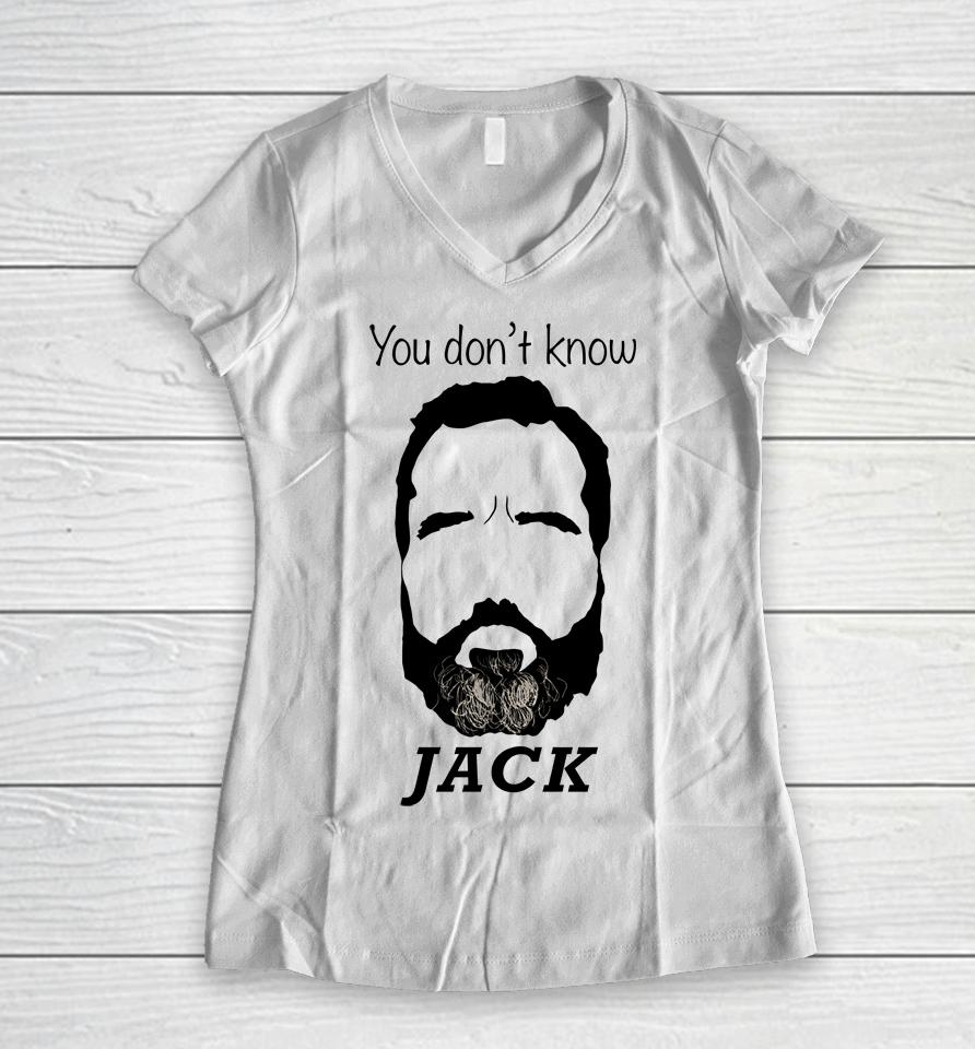 You Don't Know Jack Smith Women V-Neck T-Shirt