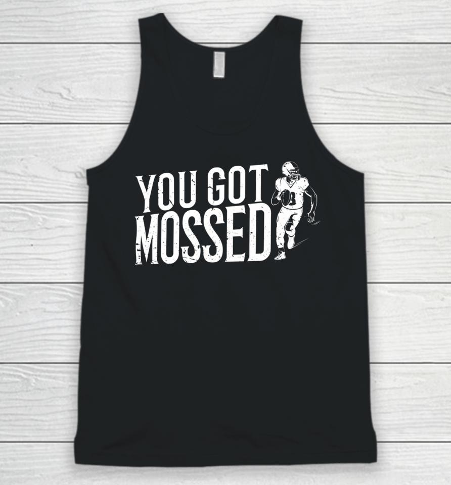 You Got Mossed American Football Unisex Tank Top