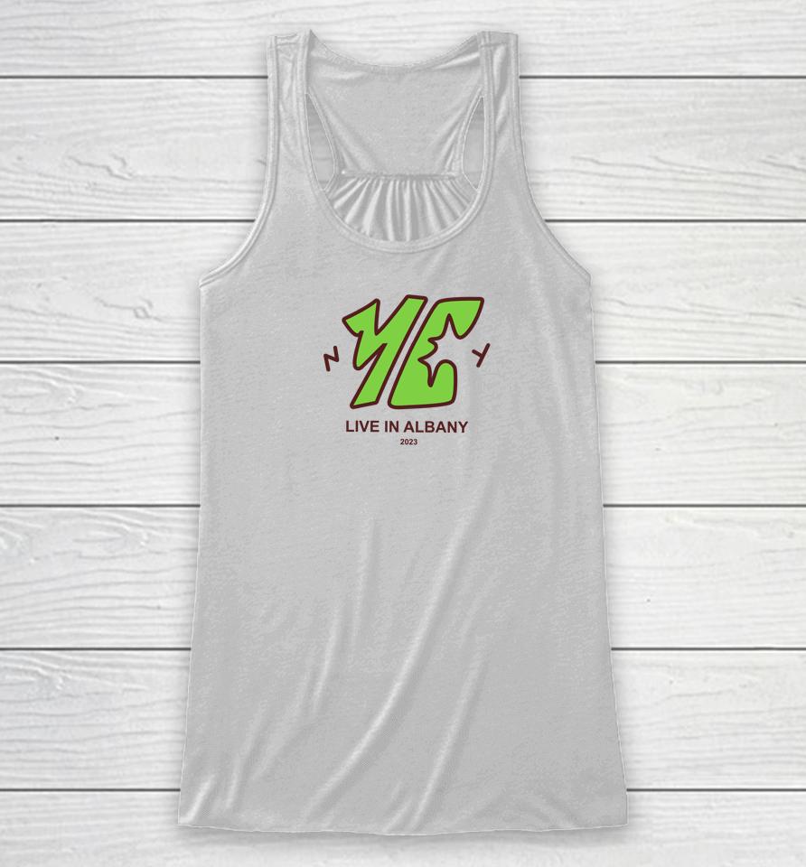 Young Culture Live In Albany Racerback Tank