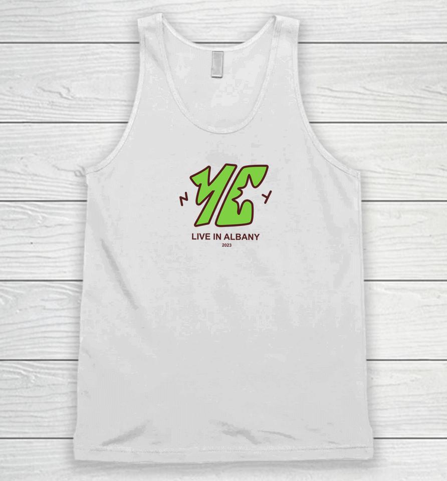Young Culture Live In Albany Unisex Tank Top