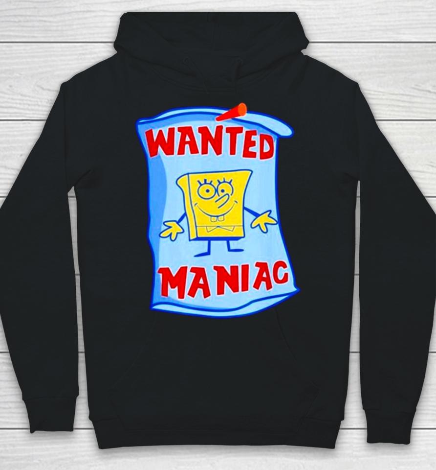 Young Mantis Wearing Wanted Maniac Hoodie