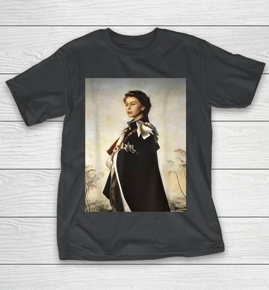 Young Monarch - Queen Elizabeth Ii T-Shirt