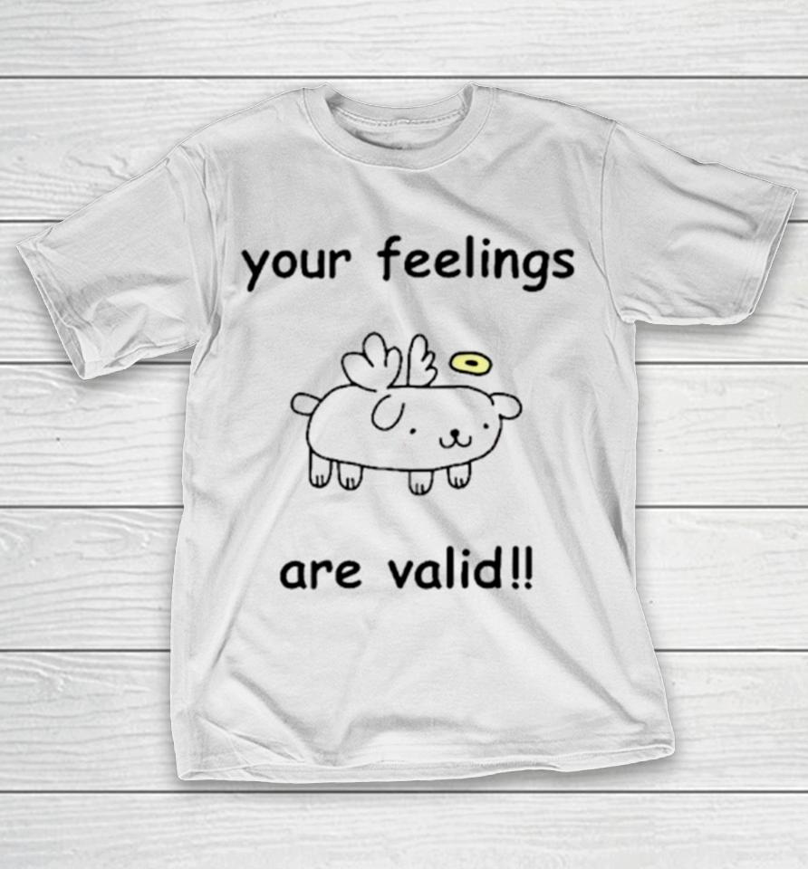 Your Feelings Are Valid Cute T-Shirt