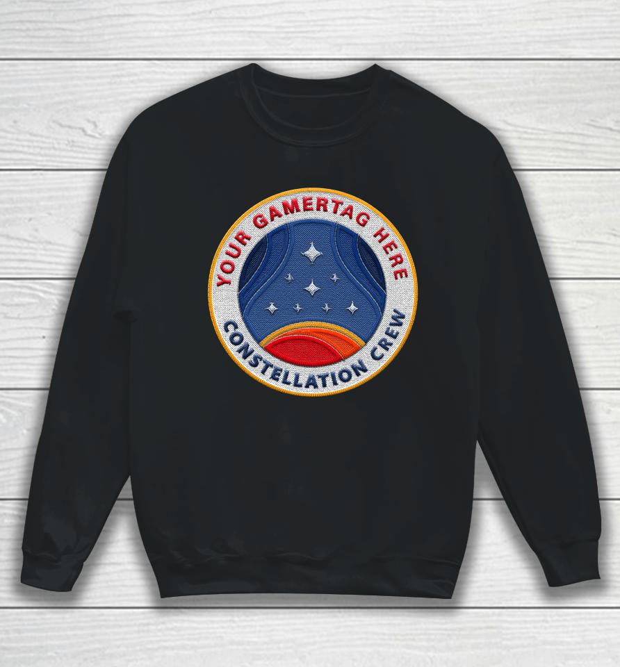 Your Gamertag Here Constellation Crew Sweatshirt