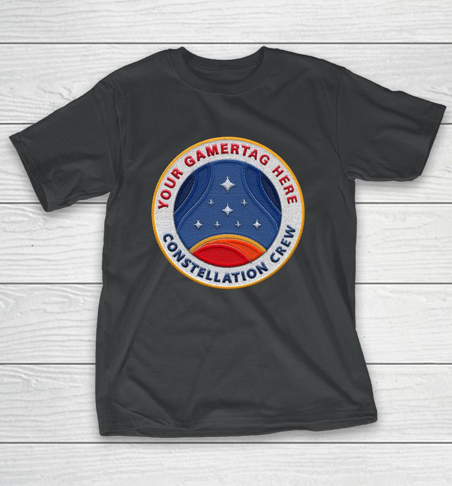 Your Gamertag Here Constellation Crew T-Shirt