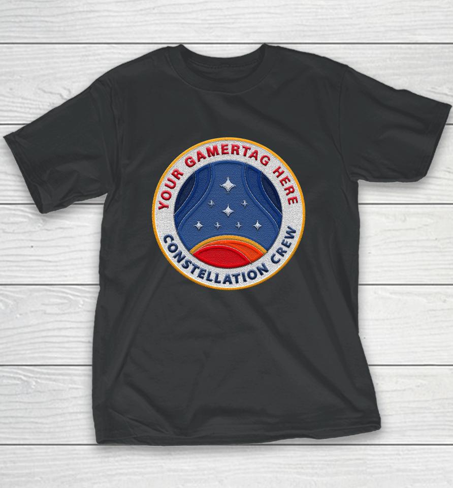 Your Gamertag Here Constellation Crew Youth T-Shirt
