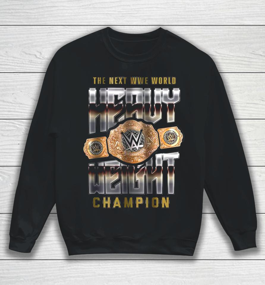 Youth Black Wwe The Next World Heavyweight Champion Sweatshirt