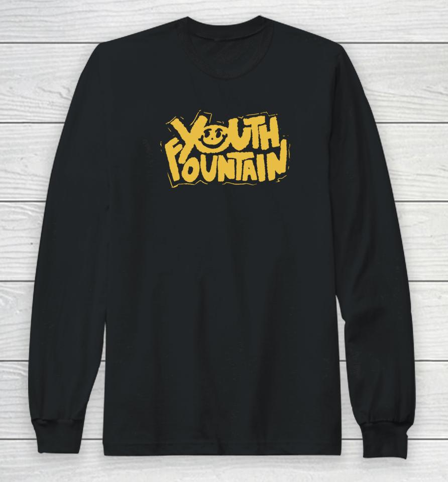 Youth Fountain Puffy Logo Long Sleeve T-Shirt
